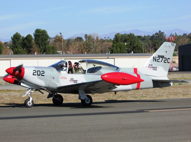 SIAI-MARCHETTI Warrior (N272C) - Taxiing to RWY 6