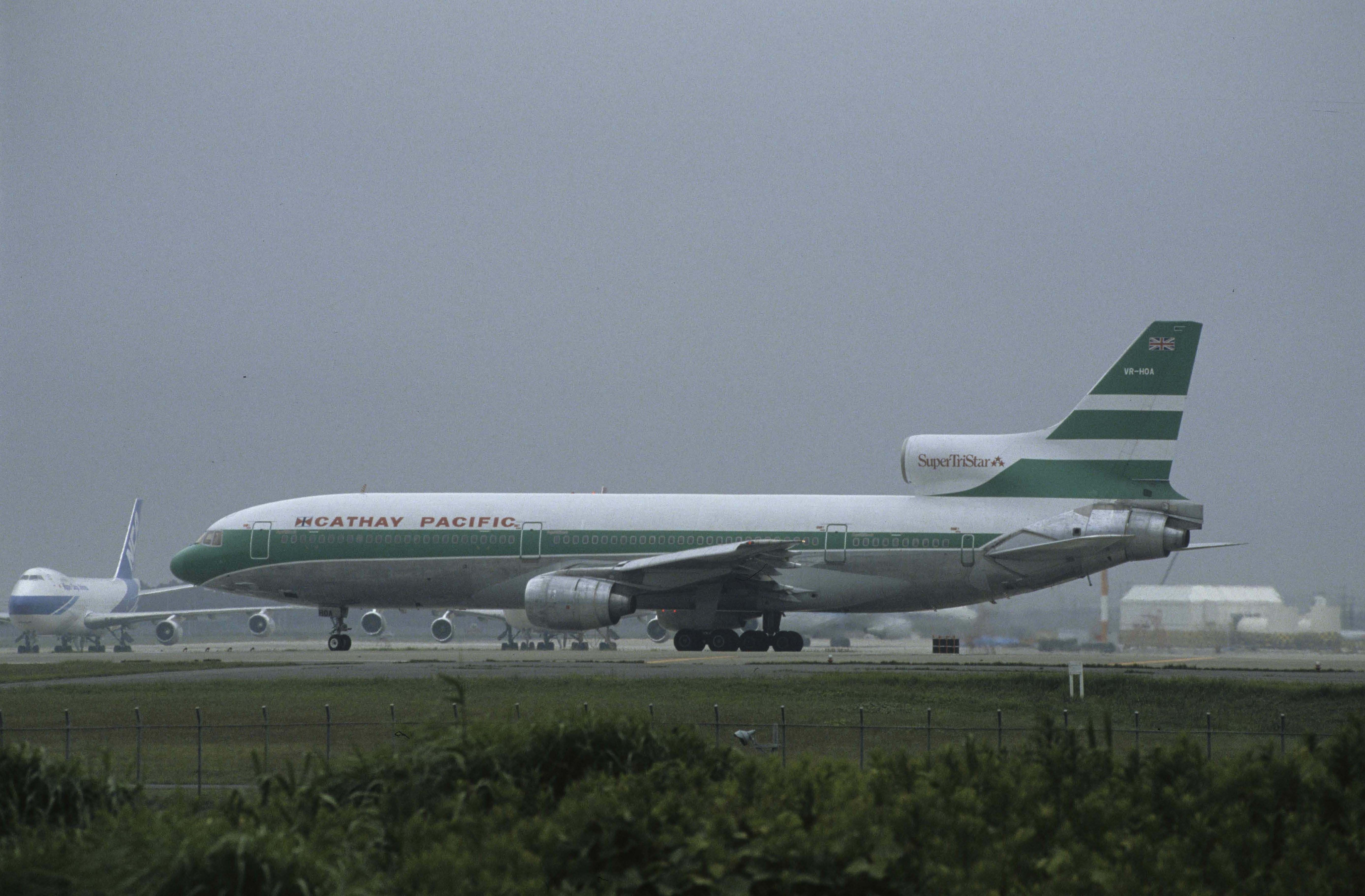 Lockheed L-1011 TriStar (VR-HOA) - Departure at Narita Intl Airport Rwy34 on 1988/07/05