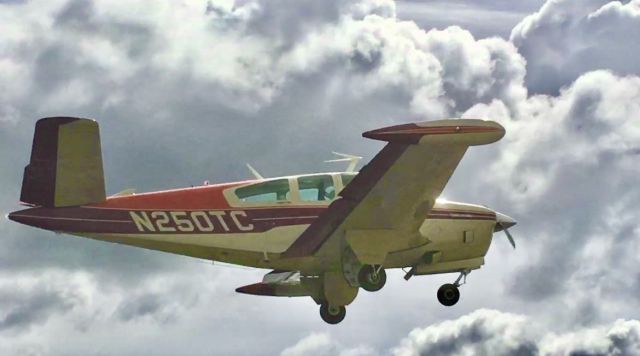 Beechcraft 35 Bonanza (N250TC) - Pretty little Beech 35 departing Deer Park, July 7th 2018