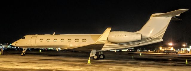 Gulfstream Aerospace Gulfstream V (VP-CLA) - Security Aviation terminal Anchorage International Airport