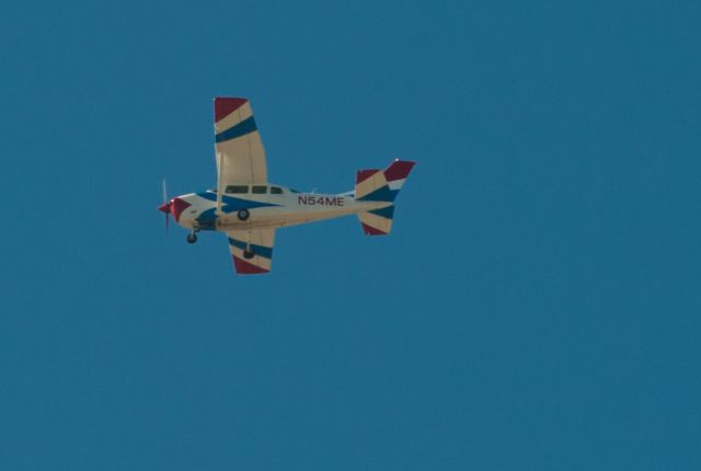 Cessna 206 Stationair (N54ME) - Just departed 27 at Carson City and heading straight upwind