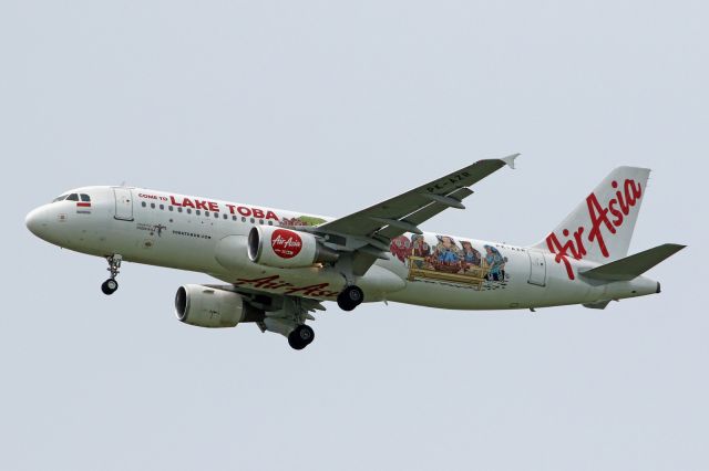 Airbus A320 (PK-AZR) - "Lake Toba" livery