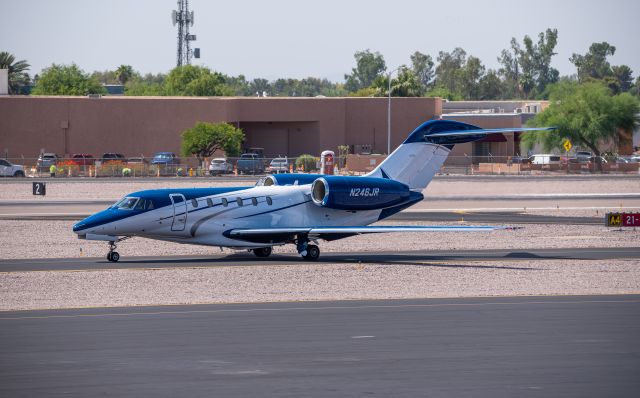 Cessna Citation X (N248JR) - Nice Citation X taxing at SDL