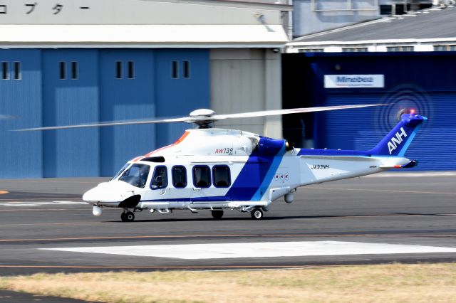 JA93NH — - All Nippon Helicopter br /Tokyo Heliport：RJTIbr /AgustaWestland AW139 