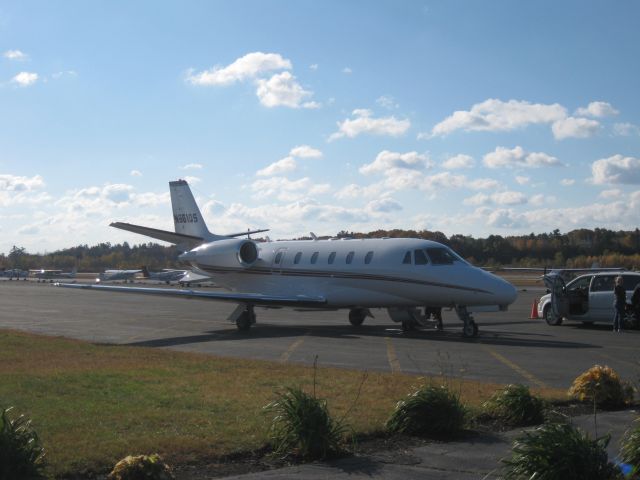 Cessna Citation Excel/XLS (N661QS) - This aircraft arrived yesterday evening from Portland, ME (KPWM).