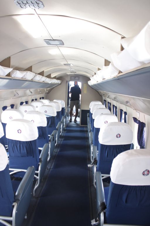 Douglas DC-3 (NC17334) - Cabin of Flagship Detroit DC3