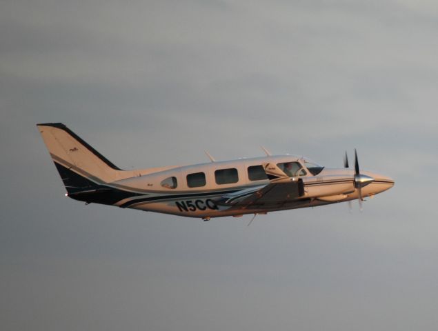 Piper Navajo (N5CQ) - Taking off of 20L at PDK on 02/16/2011