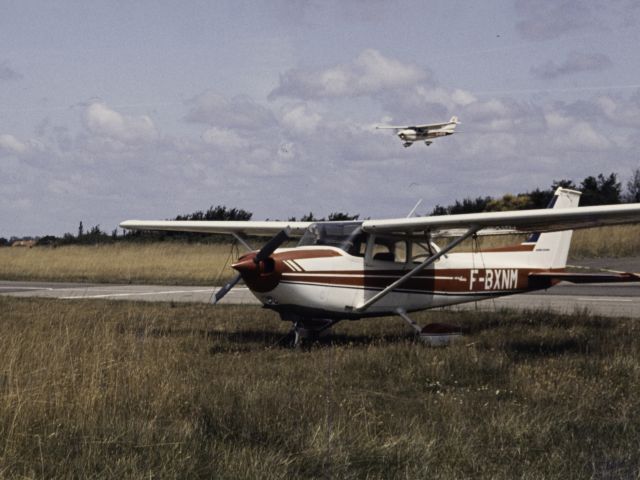 Cessna Skyhawk (F-BXNM) - Scan from my old slides. A C172 Rocket. In France, approx. 1980.