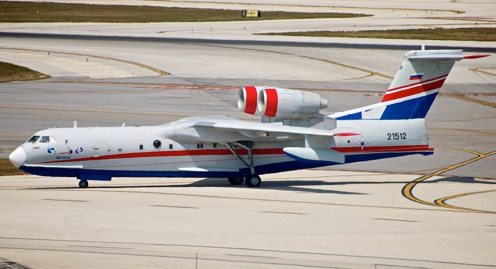 RF-21512 — - Russia - Ministry for Emergency Situations (MChS) RF-21512 Beriev Be-200ChS