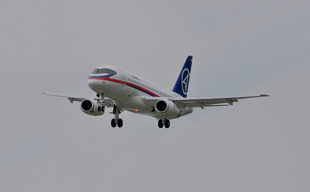 Sukhoi Superjet 100 — - Sukhoi Superjet 100, Paris Le Bourget (LFPB-LBG) Air Show in june 2011