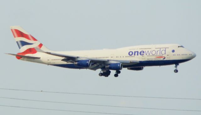 Boeing 747-400 (G-CIVU) - In "OneWorld"Livery!