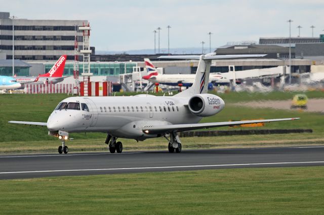 Embraer ERJ-145 (G-CISK) - EZE9763 departing to Luton.