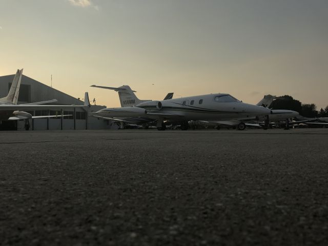 Learjet 24 (N56MM) - A true classic, a 1976 Gates Learjet 24F. N56MM @ Oshkosh. 7/29/21.