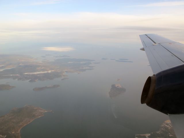 Saab 340 (N344CJ) - Departing KBHB with a Saab 340.