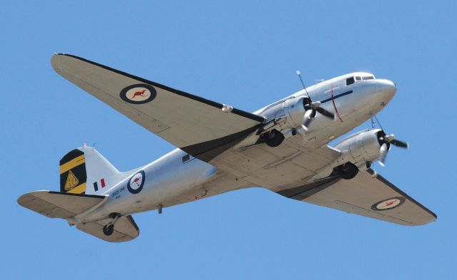 VH-EAF — - HARS Dakota at warbirds show November 2015