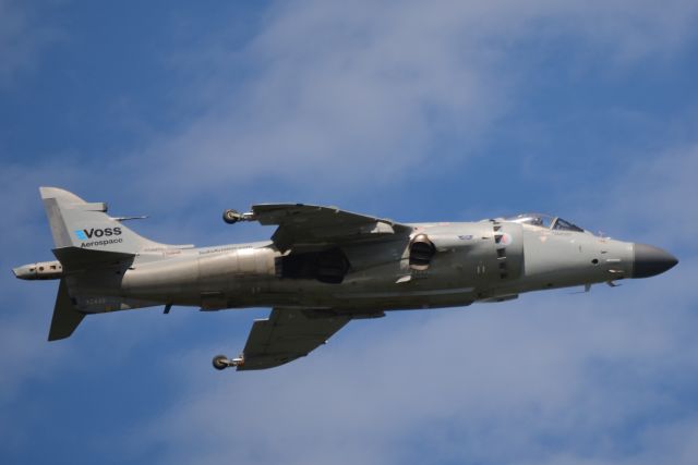 — — - AV-8B HARRIER Cleveland National Air Show Practice 08/29/2014