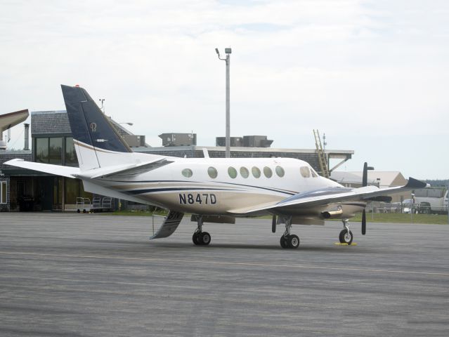 Beechcraft King Air 100 (VTE847) - This fine King Air B100 is available for charter in the Northeast from CFM Corporate Flight Management. ARG/US Platinum.