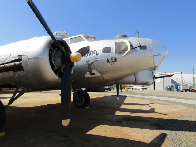 Boeing B-17 Flying Fortress (44-6393) - Boeing B-17G on display at March Field Air Museum