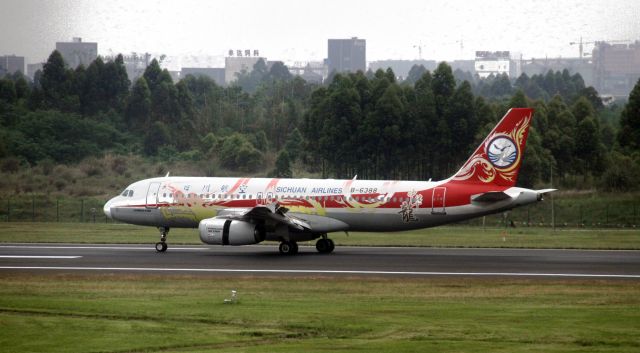 Airbus A320 (B-6388) - Chinese-Dragon.