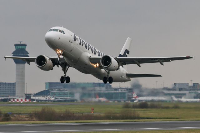 Airbus A320 (OH-LXF) - FIN1362 departing to Helsinki