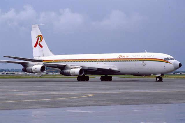 Boeing 707-300 (HR-AMA) - July 1993 at Oostende