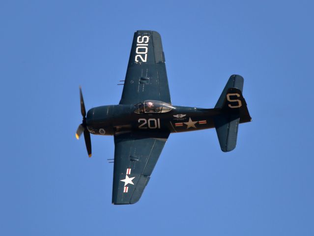 Grumman G-58 Bearcat (N7825C) - Grumman F8F-2 Bearcat - California Capital Airshow- 10/05/19