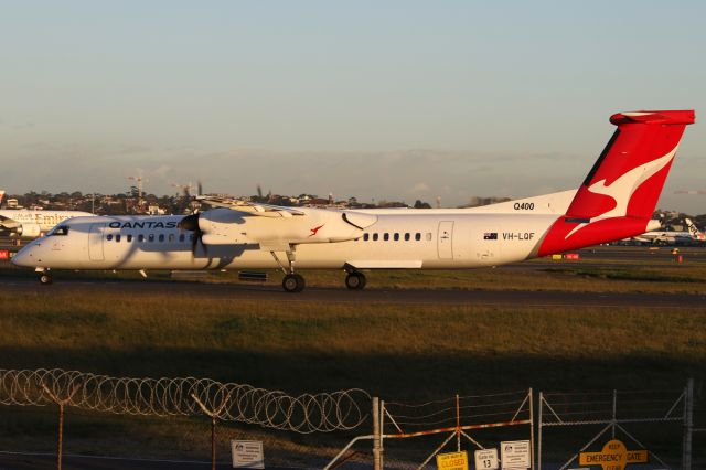 de Havilland Dash 8-400 (VH-LQF) - on 9 August 2019