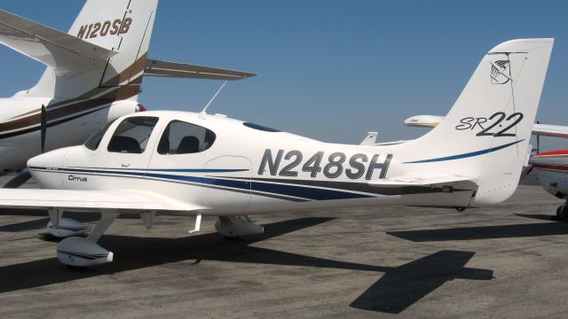 Cirrus SR-22 (N248SH) - Parked at Santa Ana