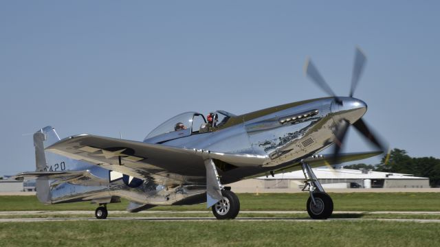 North American P-51 Mustang (N151AM) - Airventure 2019