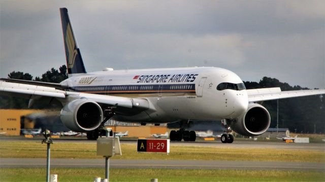 Airbus A350-900 (9V-SMF) - Today 8/01/2019 09:59 the Singapore A350-900 (10,000th Airbus) made its inaugural flight from Changi to Christchurch Airport. This service is in addition to the 777-219 service. be sure to vote/comment/share