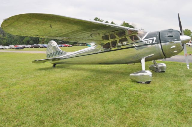 Cessna LC-126 (N1001D) - 1950 CESSNA 195A AT POST AIR AIRPORT TAILDRAGGERS RENDEVOUS 8-15-15. 