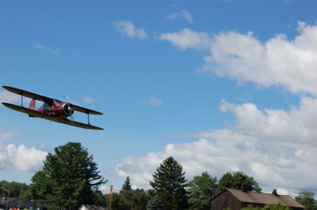 — — - STAGGERWING! @ Wings & Wheels Sloas Airfield OH 08/13