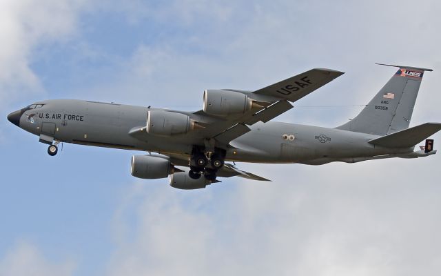 60-0358 — - illinois ang kc-135r 600358 108th ars/126th arw dep shannon for scott afb.