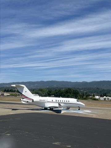 Cessna Citation Longitude (N864QS) - 2024 citation 700 parked at ukiah airport