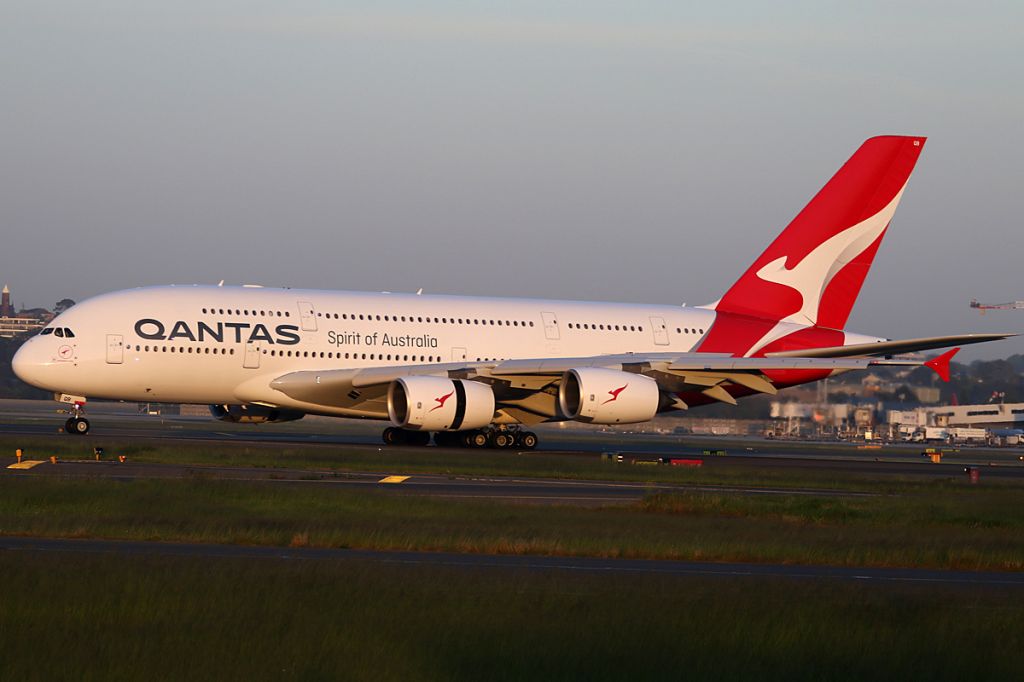 Airbus A380-800 (VH-OQB) - on 31 October 2018