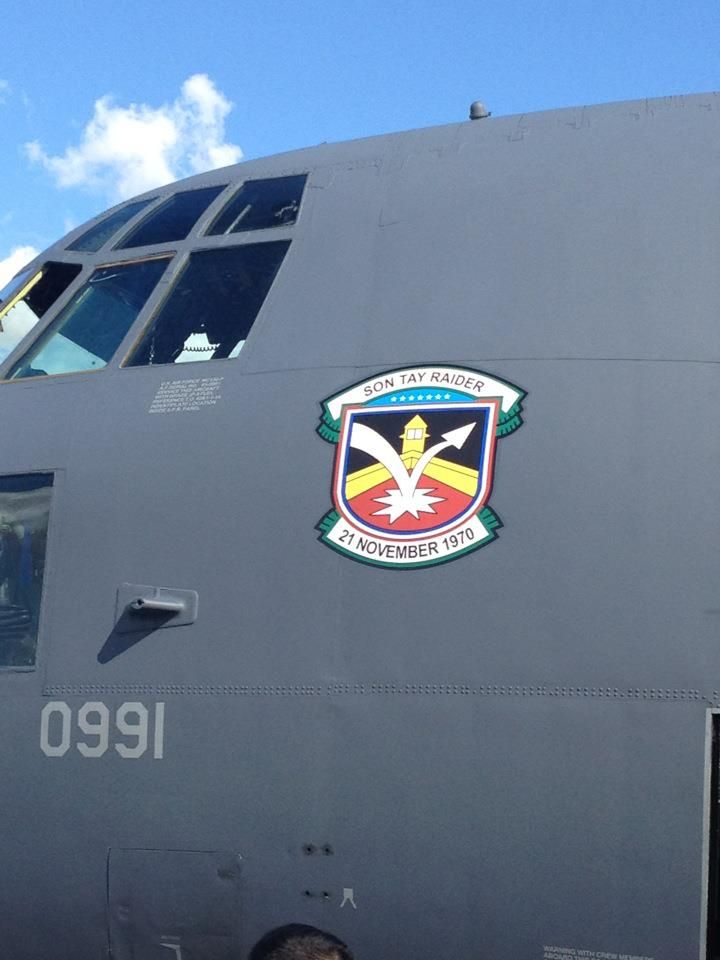 — — - Piece of history - The C-130 involved in the Son Tay raid by a U.S. Army Special Forces team.  Still flying