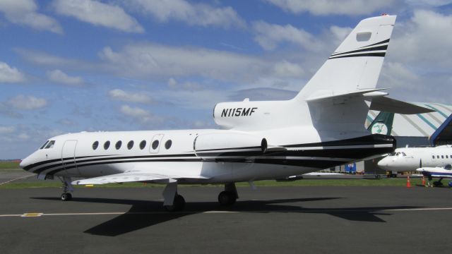 Dassault Falcon 50 (N115MF) - A frequent visitor visiting once more.