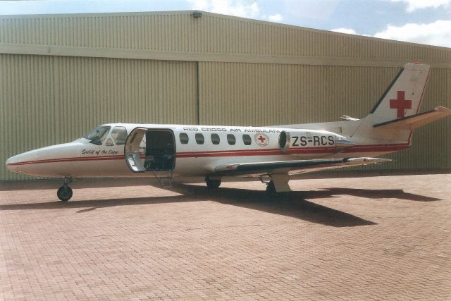 Cessna Citation II (ZS-RCS) - Seen here on 8-Mar-97.br /br /Reregistered N144GA 23-Jul-97.br /Registration cancelled 6-Sep-19 as expired.