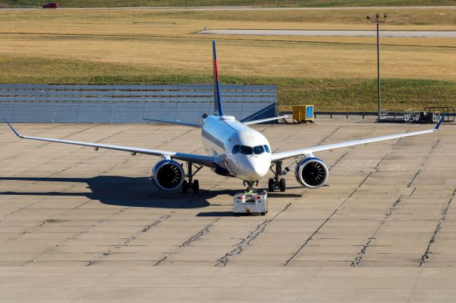 N114DU — - Another shot of the first A220-100 to visit the delta hangar at CVG.