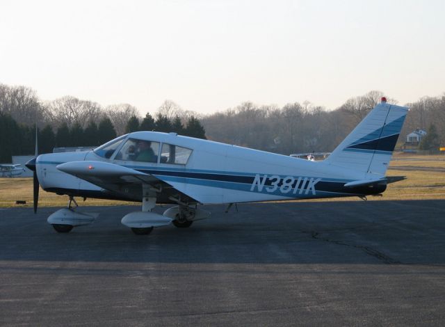 Piper Cherokee (N3811K) - This guy had just pulled up to the maintenance shop at Lee.  they have a very good reputation.