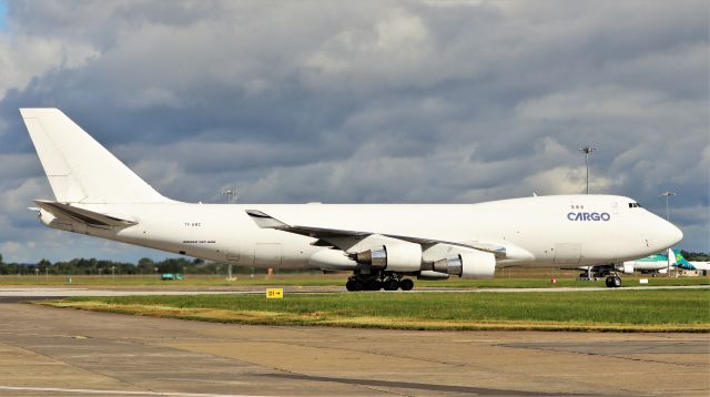 Boeing 747-400 (TF-AMC) - air atlanta icelandic b747-412f tf-amc arriving in shannon from marana pinal airport for paint into magma with iac 11/7/20.