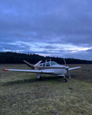 Beechcraft 35 Bonanza (N910JL) - Took a picture from the day I purchased it! 