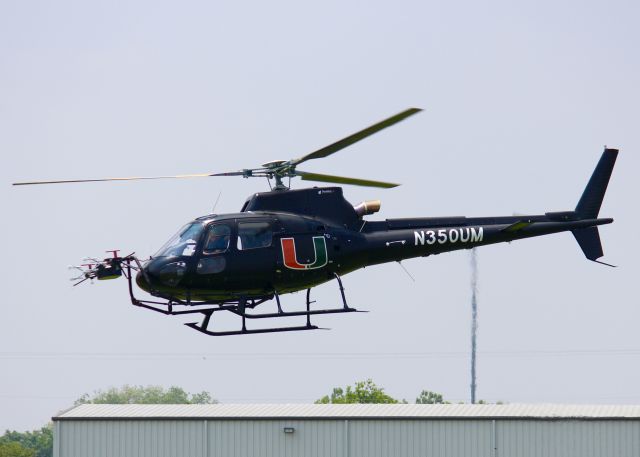 Eurocopter AS-350 AStar (N350UM) - At Metro Aviation. Please leave a comment if you know what the array of pitot tube looking things are on the front of this aircraft?