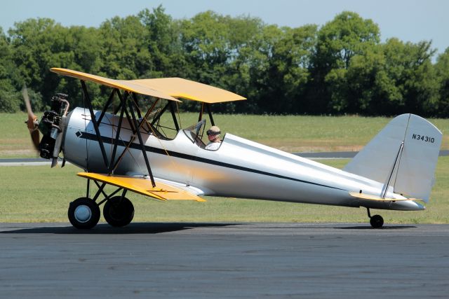 N34310 — - A 1941 Meyers at M54 (Lebanon, TN) for a Meyers fly-in.