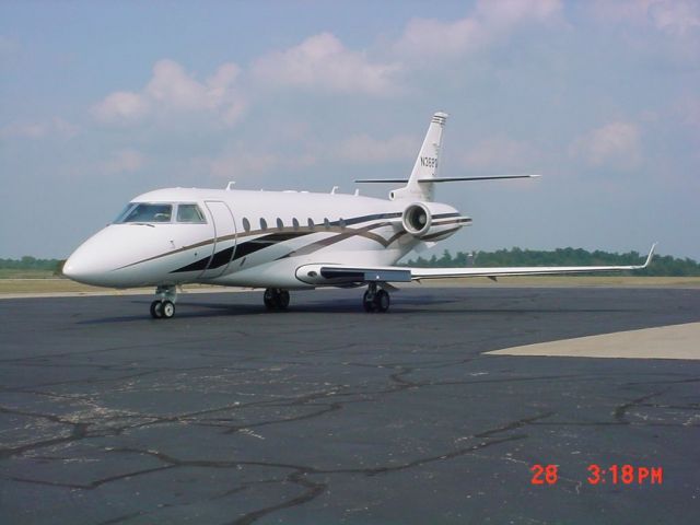 IAI Gulfstream G200 (N368GA) - On ramp...