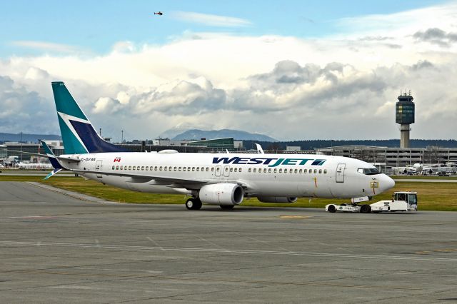 Boeing 737-800 (C-GVWA) - All taped up for long term storage