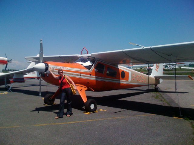 HELIO U-10 Super Courier (C-GZZA) - A rare aircraft with outstanding STOL capabilities. At Montreal St-Hubert airport.