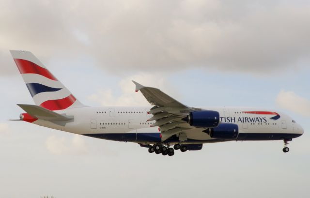 Airbus A380-800 (G-XLEL) - Powered by Four Rolls Royce Trent 900s