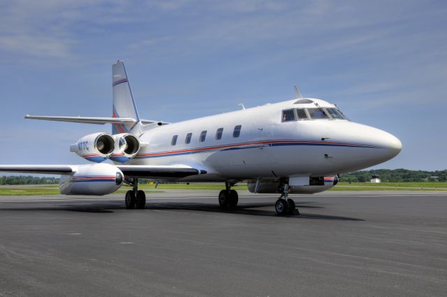 Lockheed Jetstar 2 (N77C) - An HDR image of N77C on the ramp at Alliance Aviation at the Lancaster Airport (LNS) in Lititz, Pennsylvania.