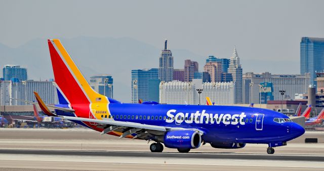 Boeing 737-700 (N916WN) - N916WN  Southwest Airlines 2008 Boeing 737-7H4 C/N 36623 - Las Vegas - McCarran International Airport (LAS / KLAS)br /USA - Nevada August 19, 2015br /Photo: Tomás Del Coro